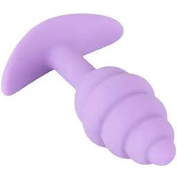 Анальна пробка Cuties Plugs Purple - мініатюра 3