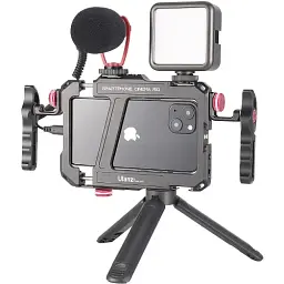 Тримач для телефона Ulanzi Vijim Metal cage for Smartphone UV-2792 Lino Black - мініатюра 7