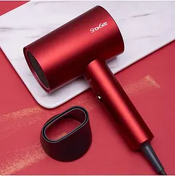 Фен Xiaomi ShowSee Electric Hair Dryer A5-R червоний - мініатюра 3