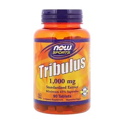 Трави Now Foods Трибулус, Tribulus, 1000 мг, 90 таблеток (NOW-02171)