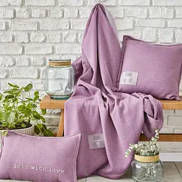 Плед Karaca Home - Softy Comfort lila ліловий 130x170 - мініатюра 2