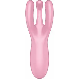 Вібратор для клітора Satisfyer Threesome 4 14 см рожевий