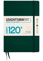 Блокнот LEUCHTTURM1917 120G Edition Середній Forest Green Чисті листи (370340)