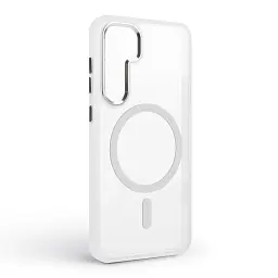 Чохол ArmorStandart Unit MagSafe для Samsung S24 Plus Matte Clear Silver - мініатюра 2