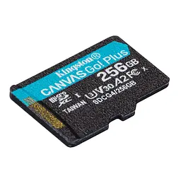 Карта памяті MicroSDXC 256GB UHS-I/U3 Class 10 Kingston Canvas Go! Plus R200/W160MB/s (SDCG4/256GBSP) - мініатюра 2