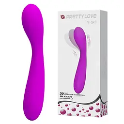 Вібратор PRETTY LOVE NIGEL, USB, 30 function PRETTY LOVE BI-014422 98492 - мініатюра 1