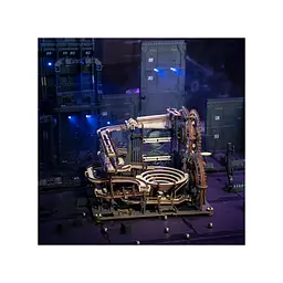 Конструктор Robotime Rokr дерев'яний 3D Мармурове нічне місто (LGA01) - мініатюра 8