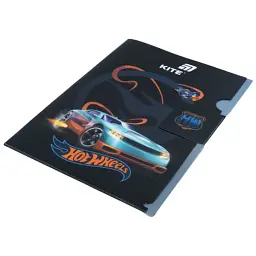 Папка - куточок Kite із клапаном A4 Hot Wheels- 2 (HW25-248-2) - мініатюра 2