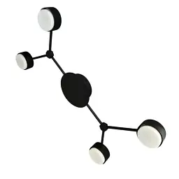 Стельовий світильник ETRON Orion 1-EDR-8472 GX53 4×15W чорний