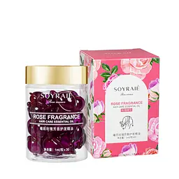 Капсули для сухого кучерявого волосся Soyraie Hymey's Rose Oil парфумовані 30 шт. XY33732