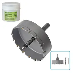 Свердло корончате Alloid Building Tools твердосплавне по металу 90 мм (TS-10090) - мініатюра 2