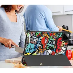Чохол до планшета BeCover Smart Case Xiaomi Pad 7 / 7 Pro 11.2" Graffiti (712804) - мініатюра 9