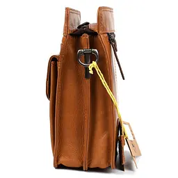 Чоловіча шкіряна сумка через плече Hill&Burry 22,5×18×9 см nsa0001414 - мініатюра 4