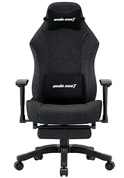 Ігрове крісло Anda Seat Luna Pro Dark Gray Fabric Size L (AD18T-44-GB-F) - мініатюра 2