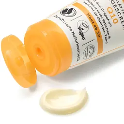 Денний крем для обличчя Alverde Naturkosmetik Q10 з органічним грейпфрутом та обліпихою 50 мл - мініатюра 4
