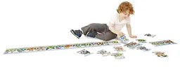 Мега-пазл Melissa&Doug Паровозик Алфавіт, 27 елементів (MD4420) - мініатюра 2