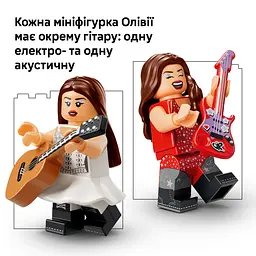 Конструктор LEGO Editions Music Подвійна гітара Олівії Родріґо 1228 ел. (43031) - мініатюра 11