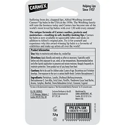 Бальзам для губ у баночці Carmex зі смаком вишні 7.5 г - мініатюра 4