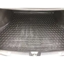 Автомобільний килимок у багажник Hyundai Elantra MD 2010-2015 Гумо - пластик (Avto-Gumm) - мініатюра 3
