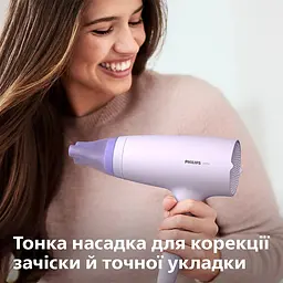 Фен Philips 3000 ThermoProtect 2100 Вт 6 режимів бузково-фіолетовий (BHD341/10) - мініатюра 5