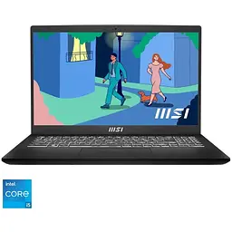 Ноутбук MSI Modern 15 B13M i5-1335U la 4.6 GHz, IPS, 8GB DDR4, 512GB, Без ОС, Classic