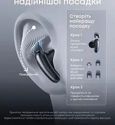 Навушники бездротові Anker SoundСore Liberty Buds (D1200G11) чорні - мініатюра 7