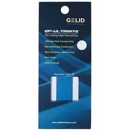 Термопрокладка Gelid Solutions GP-Ultimate Thermal Pad 120x20x1.5 mm (TP-GP04-R-C) - мініатюра 2