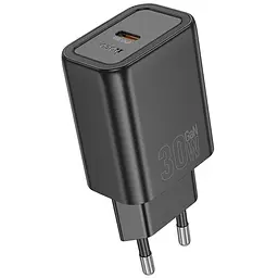 МЗП Hoco N62 Gentle PD30W (1USB-C) Black