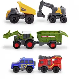 Ігровий набір Dickie Toys Мікро-транспорт 9 см (3742016) - мініатюра 3