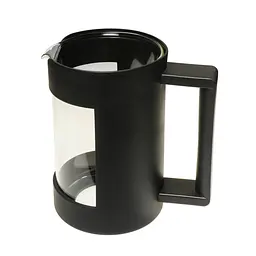 Френч-прес для кави "Para Cafetera" 800ml Заварник для чаю прес, скляний кавник з пресом Чорний (ST) - мініатюра 6