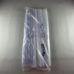 Пакети Zip-Lock прозорі 70x50 см, 100 шт, 50 мкм, поліетиленові пакети із застібкою - мініатюра 3