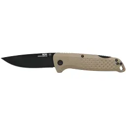 Ніж SOG Adventurer LB Black Blade FDE
