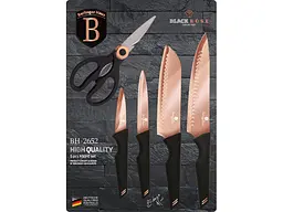 Набір ножів Berlinger Haus Black Rose Collection (BH-2652) - мініатюра 2