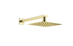 Верхній душ Volle Cascada R85 cepillado oro 1586.180115