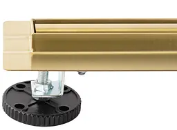 Душовий канал Rea Neox Slim Pro 100 см brushed gold REA-G6990 - мініатюра 6