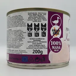 Влажный корм для собак Fine Dog Mini Duck с уткой 200 г 339 - миниатюра 2