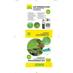 Шланг для поливу Kinzo Garden плоский 10 м - мініатюра 3