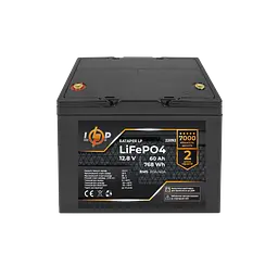 Комплект резервного живлення LP (LogicPower) ДБЖ + літієва (LiFePO4) батарея (UPS B1000+ АКБ LiFePO4 640Wh) - мініатюра 4