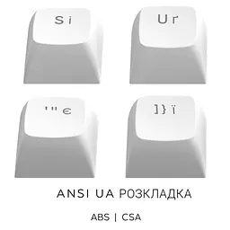 Клавіатура Dark Project ALU87 Daylight ABS RGB Mech G3MS Zircon White/Grey (DPKB_DAYLIGHT_87_ANSI_UA) - мініатюра 10