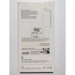 Оригінальний прозорий чохол Apple Clear Case with MagSafe для Iphone 16 (6.1") Clear MA6A4ZM/A - мініатюра 5