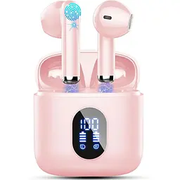 Бездротові навушники Rinsmola MD053 Ture 5.3 Hi-Fi Sports Waterproof Rose Gold