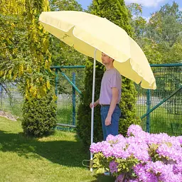Парасолька садова Jumi Garden 240см бежевий - мініатюра 3
