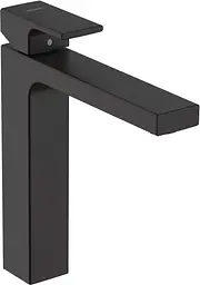 Змішувач Hansgrohe Vernis Shape 190 для умивальника без донного клапана Matt Black 71591670 Чорний матовий
