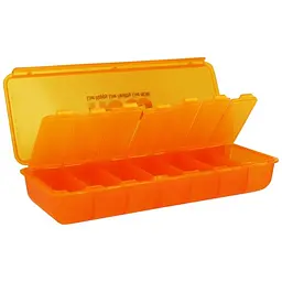 Таблетниця NOW 7-day pill box, помаранчевий - мініатюра 3