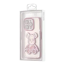 Чохол Shining Bear Case iPhone 15 Pro Pink - мініатюра 2
