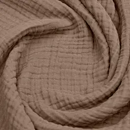 Комплект постільної білизни Cosas Brown CS1 Підлітковий муслін коричневий (Muslin_019Brown_El90-019Brown_155) - мініатюра 10