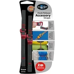 Ремінь для стягувань Sea To Summit Accessory Strap With Hook Buckle 10 мм 2 м (1033-STS ATDASH102.0)