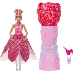 Набір-сюрприз Mattel Barbie Petal Pop Червона троянда з лялькою (JMF59) - мініатюра 2