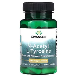 Н-ацетил Л-тирозин N-Acetyl L-Tyrosine 350 мг - 60 капсул
