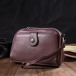 Жіночий шкіряний клатч Vintage 19х12х7 см sum0022726 - мініатюра 7